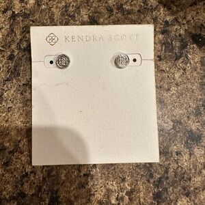 Kendra Scott Silver Coin Studs
